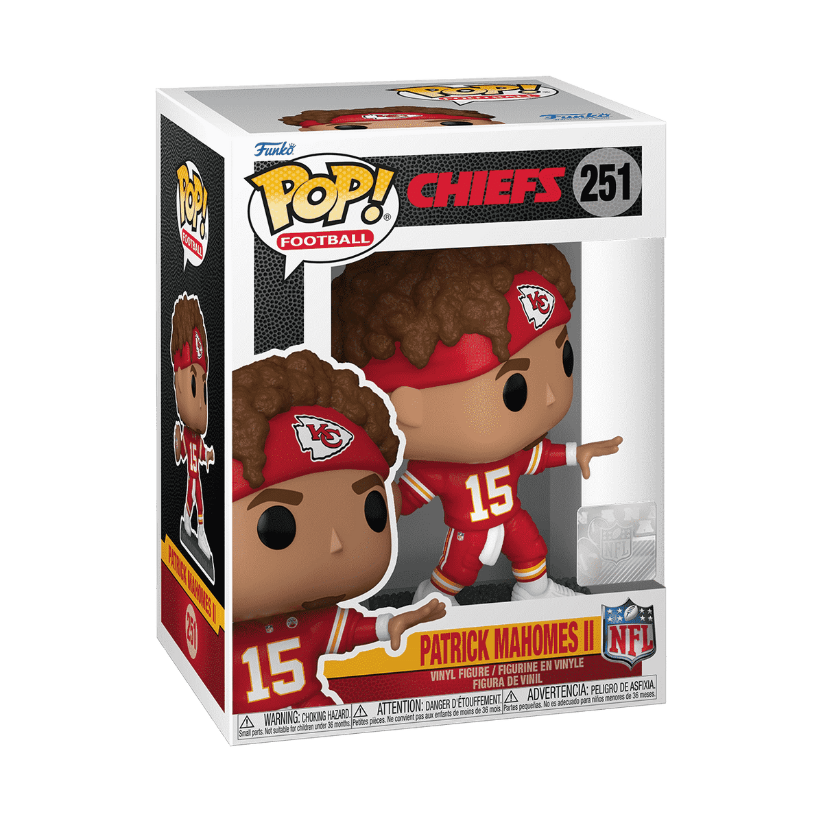 Pop! Patrick Mahomes II in Red Headband - US 7979