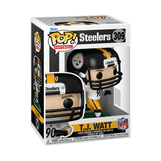 Pop! T.J. Watt (White & Yellow Uniform) - US 0540