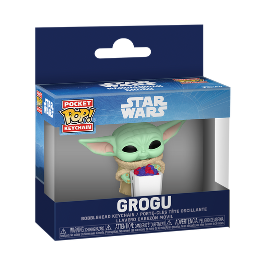 Pop! Keychain Grogu with Popcorn - US 3158
