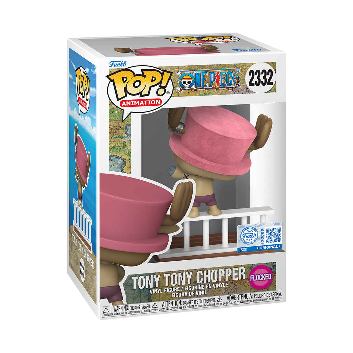 Pop! Chopper (Going Merry) (Flocked) - US 0973