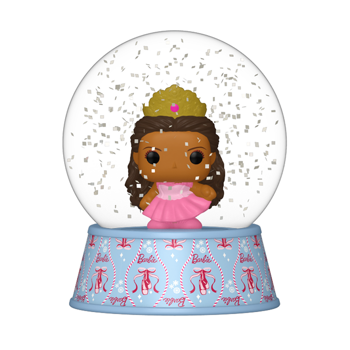 Sugar Plum Fairy Barbie Mini Glitter Globe (Barbie in the Nutcracker) - US 3378
