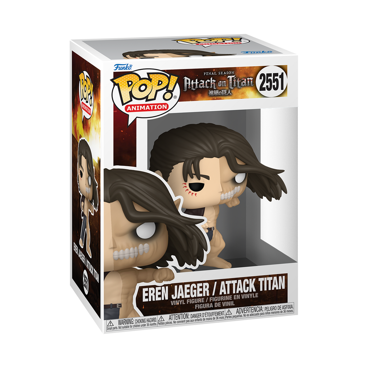 Pop! Eren Jaeger / Attack Titan - US 1907