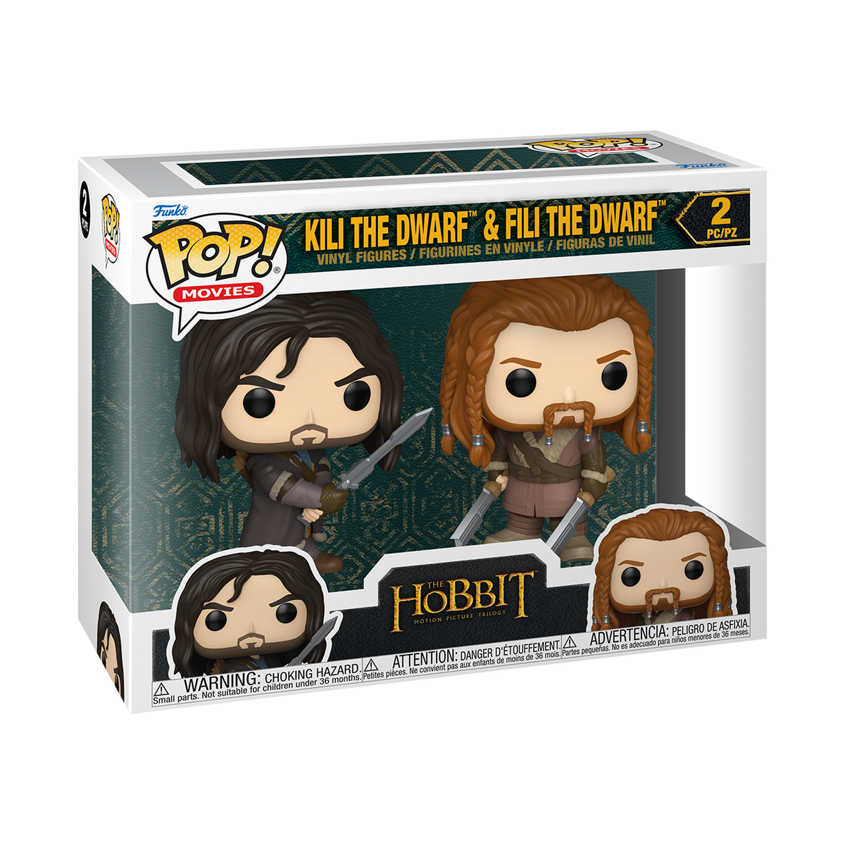 Pop! Kili the Dwarf & Fili the Dwarf 2-Pack - US 3416