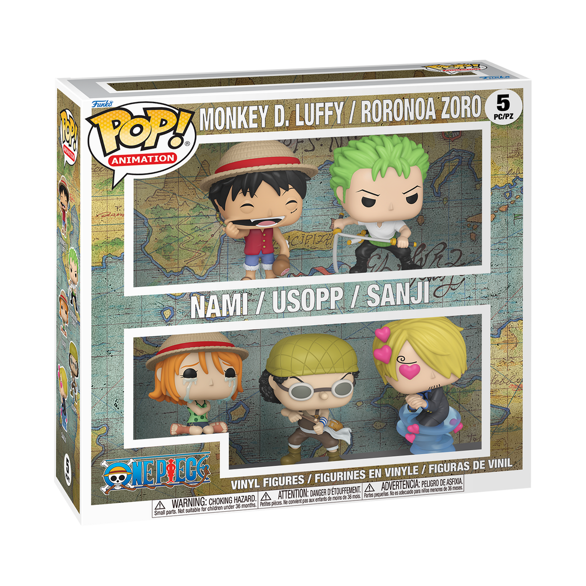 Pop! Straw Hat Pirates 5-Pack - US 6214