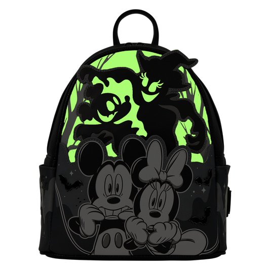 Mickey & Minnie Ghost Light-Up Glow Mini Backpack - US 4384