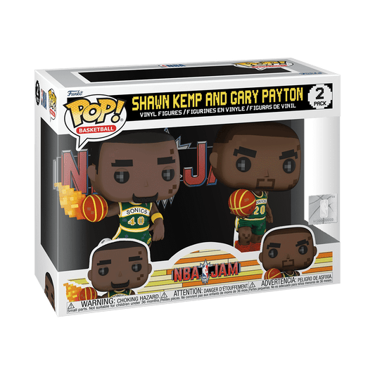 Pop! 8-Bit Shawn Kemp & Gary Payton 2-Pack - US 8938
