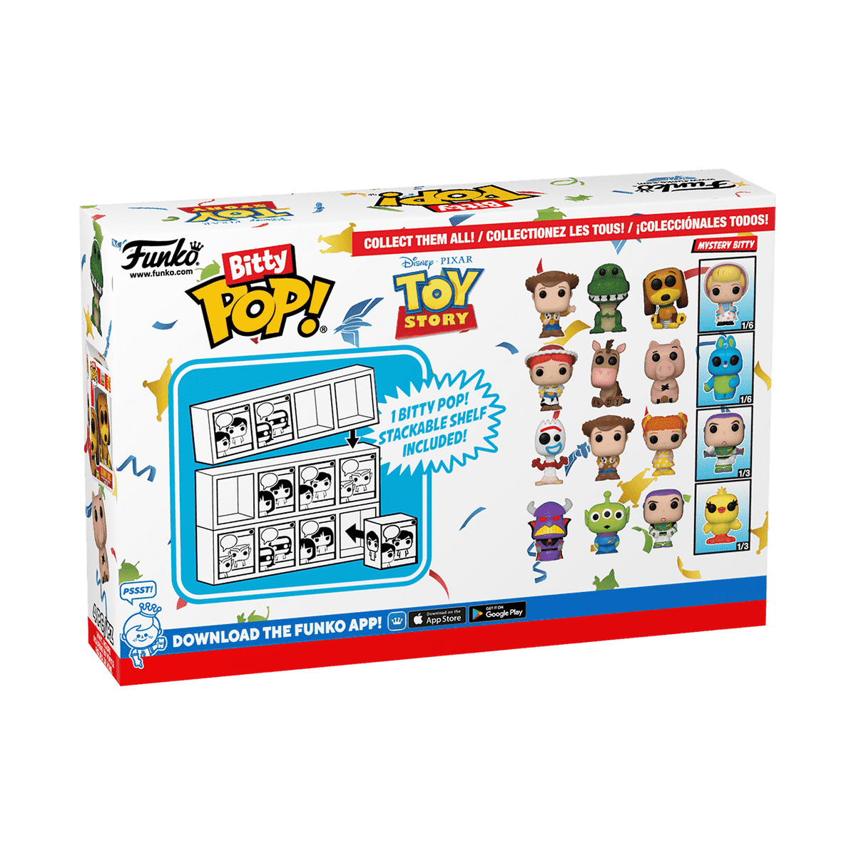 Bitty Pop! Toy Story 4-Pack Series 4 - US 9841