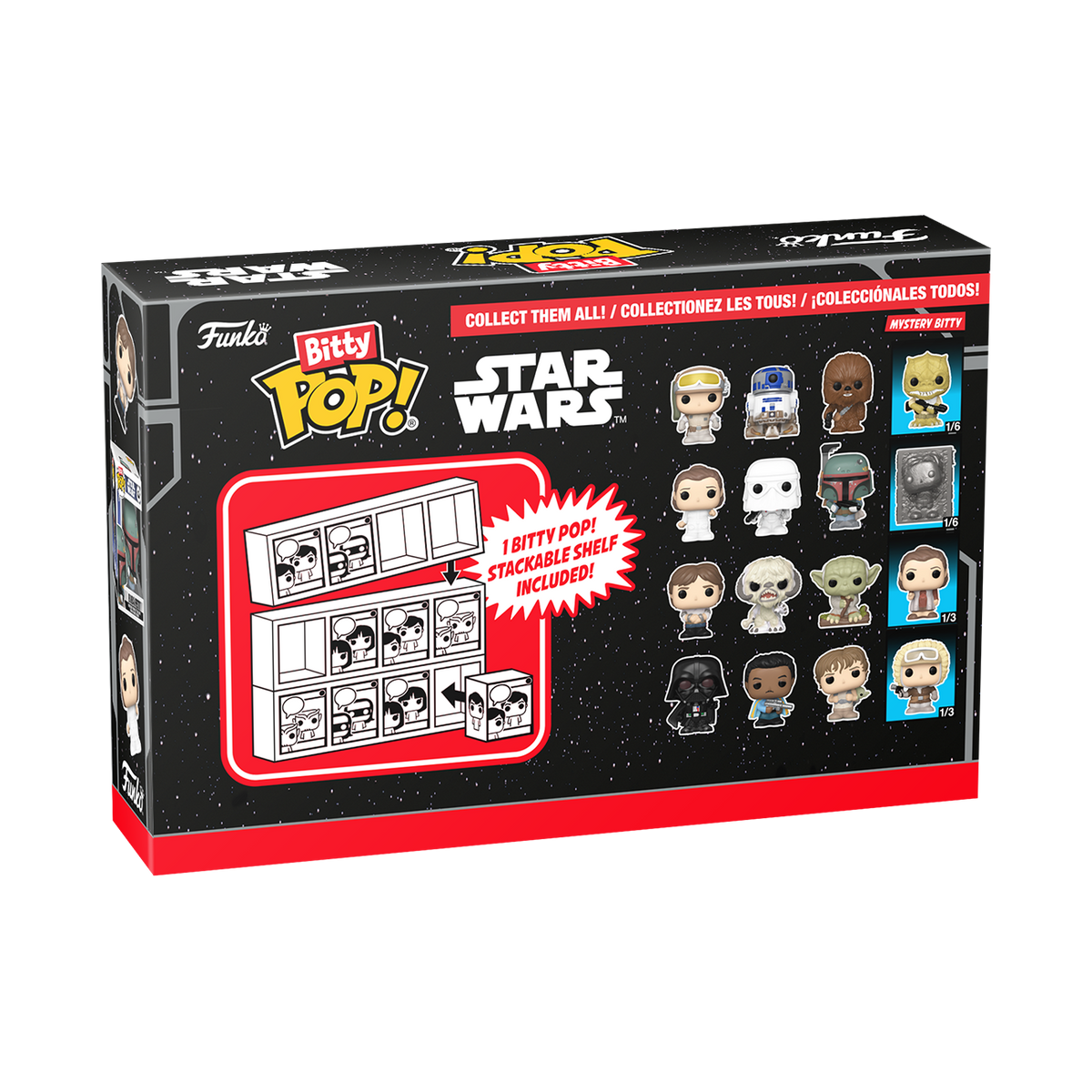 Bitty Pop! Star Wars The Empire Strikes Back 4-Pack Series 4 - US 4891