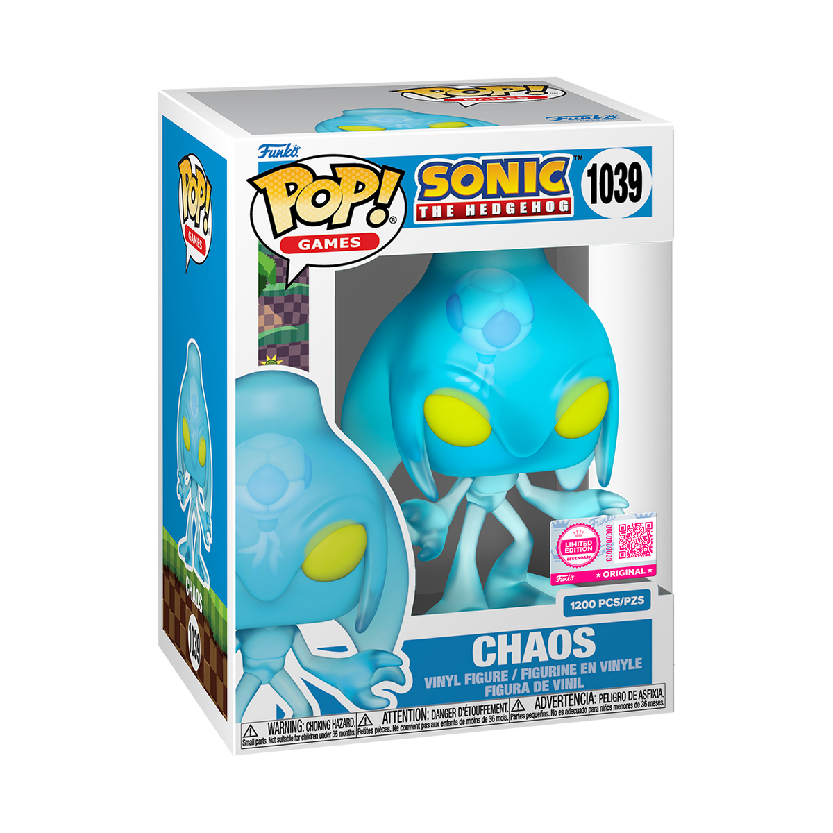 Pop! Chaos (Translucent) with Pop! Protector - US 8696