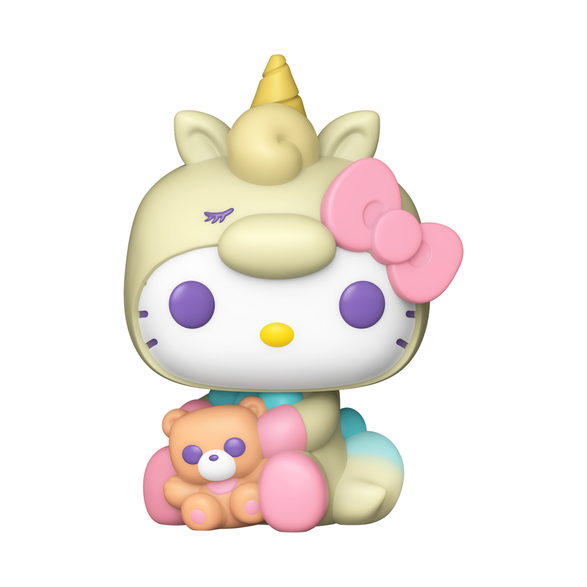 Bitty Pop! & Accessories Hello Kitty (Unicorn) & Keychain - US 7091