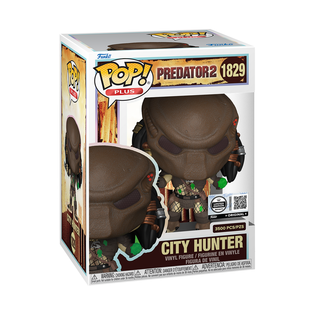 Pop! Plus City Hunter (Sliced Arm) with Pop! Protector - US 6002