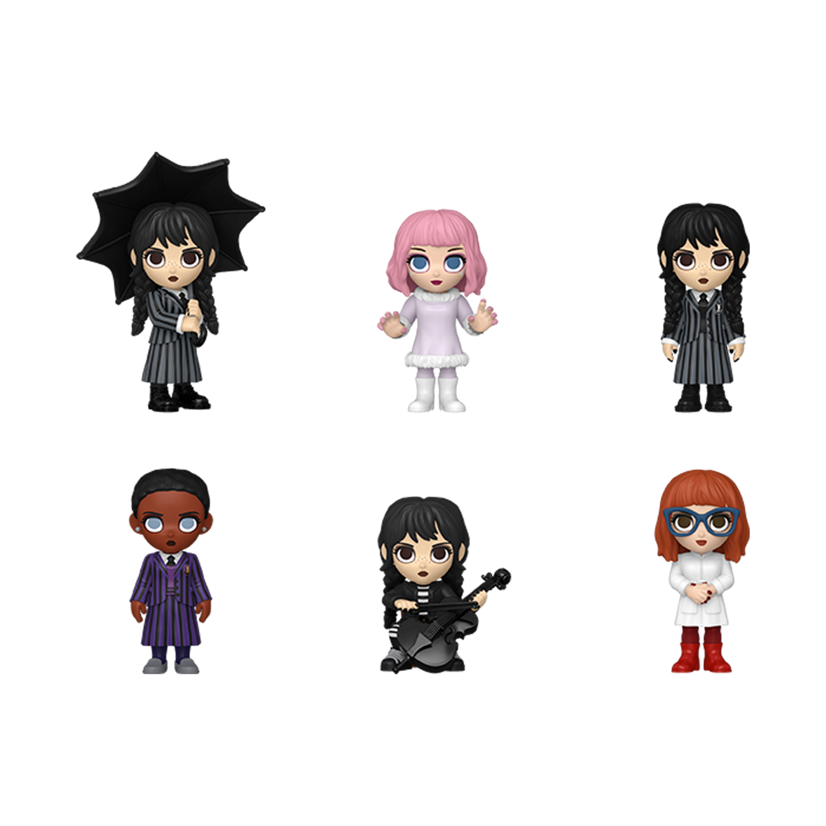 Wednesday Mini Vinyl Figures - US 7218