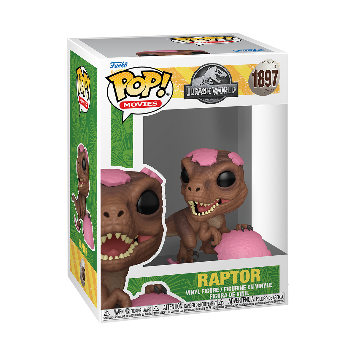 Pop! Raptor (Pink Egg) - US 5906