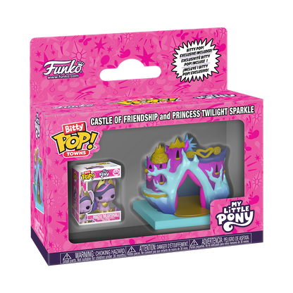 Bitty Pop! Towns Castle of Friendship and Princess Twilight Sparkle - US 4178