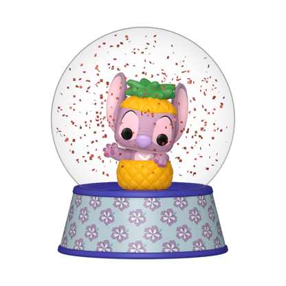 Angel in Pineapple Mini Glitter Globe - US 2734