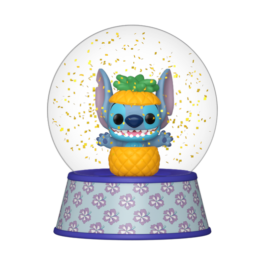 Stitch in Pineapple Mini Glitter Globe - US 4227