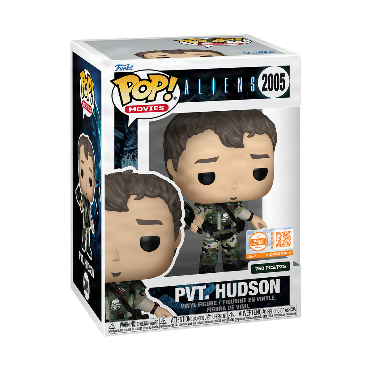 Pop! Pvt. Hudson with Pop! Protector - US 2055