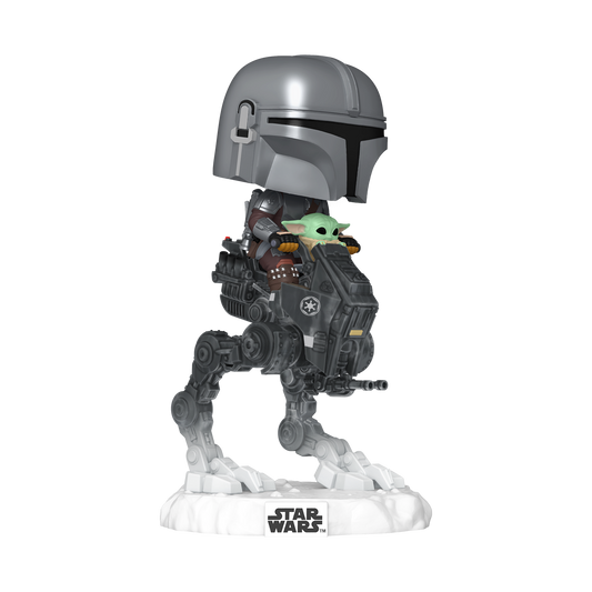 Pop! Rides Deluxe The Mandalorian with Grogu in Imperial Remnant AT-RT - US 1791