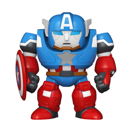 Bitty Pop! Bitty Bot Captain America Mech with Captain America - US 8305
