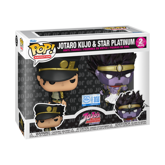 Pop! Jotaro Kujo & Star Platinum 2-Pack - US 5531