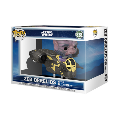 Pop! Rides Deluxe Zeb Orrelios in the Razor Crest - US 7267