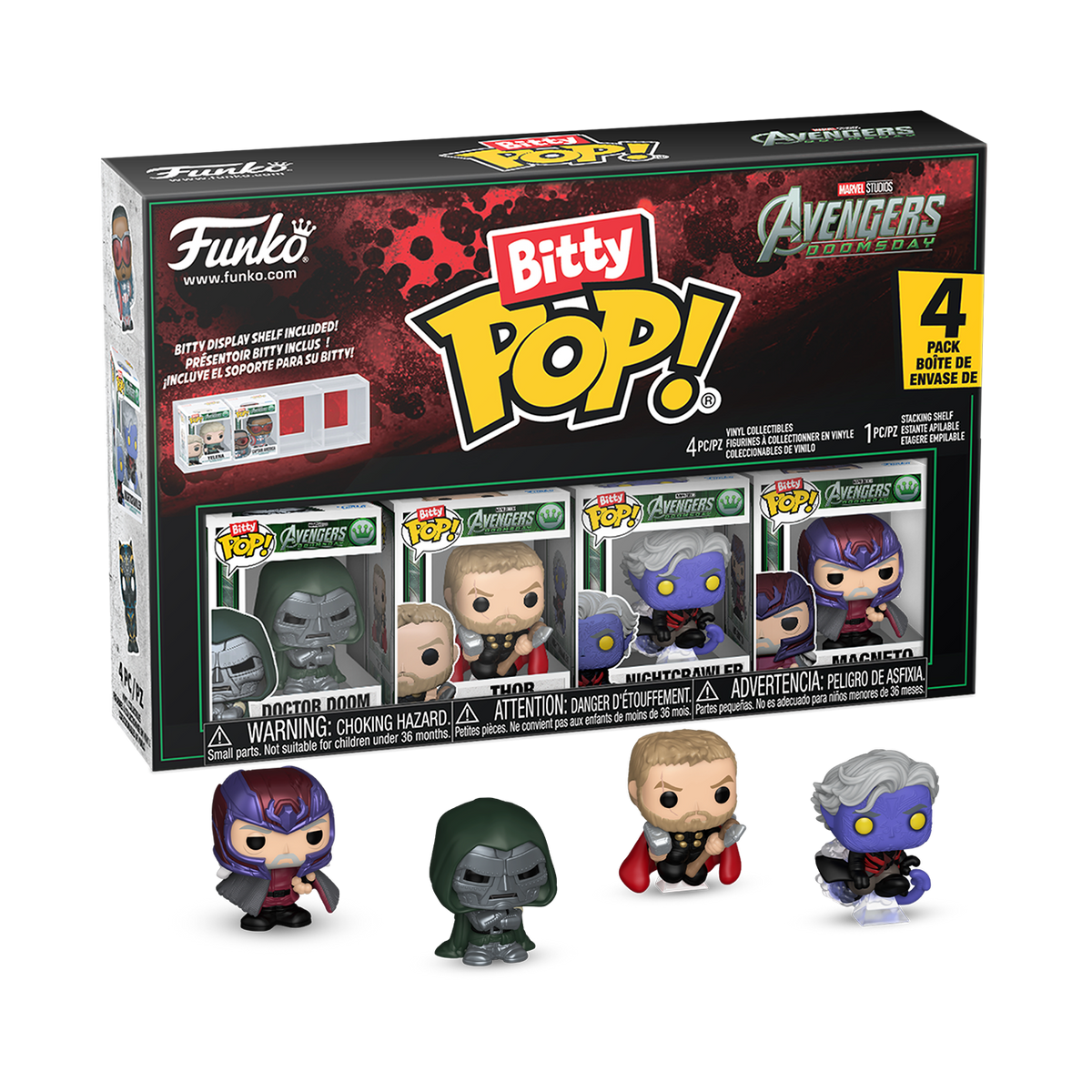 Bitty Pop! Avengers: Doomsday 4-Pack Series 2 - US 5744