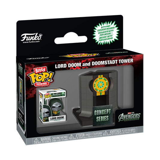 Concept Series: Bitty Pop! Towns Lord Doom and Doomstadt Tower - US 2720