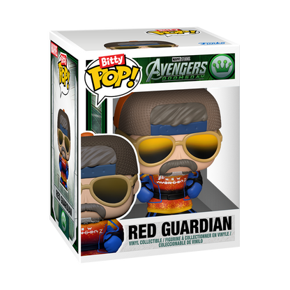 Bitty Pop! Towns Red Guardian and Avengers Tower - US 8999