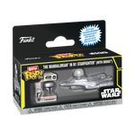 Bitty Pop! Rides The Mandalorian in N1 Starfighter (with Grogu) - US 2916