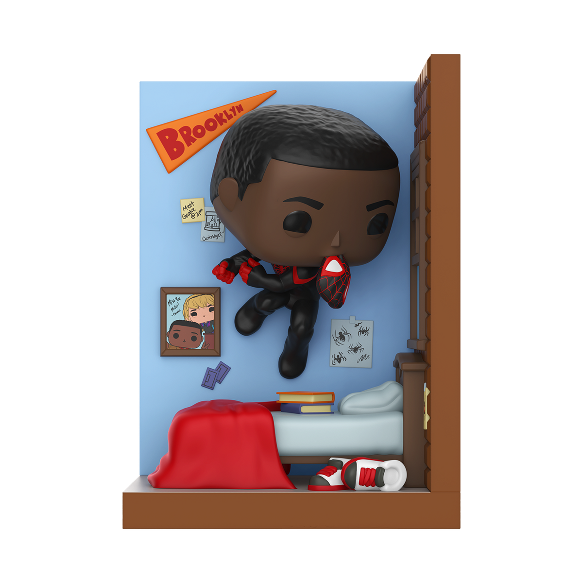 Pop! Nooks Miles Morales in Bedroom - US 6399