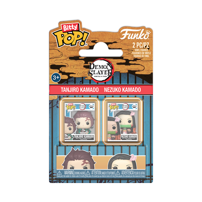 Bitty Pop! Tanjiro Kamado & Nezuko Kamado 2-Pack - US 2773