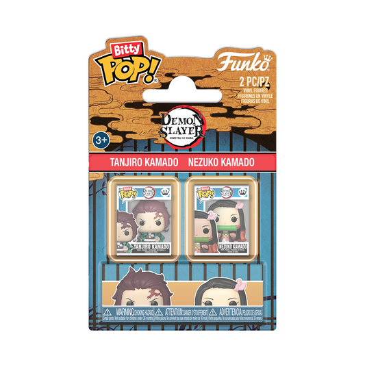 Bitty Pop! Tanjiro Kamado & Nezuko Kamado 2-Pack - US 2773