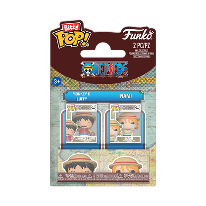 Bitty Pop! Monkey D. Luffy & Nami 2-Pack - US 6063