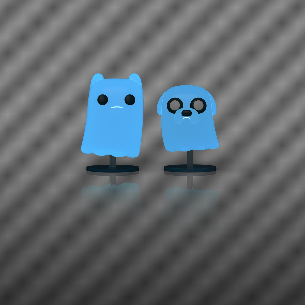 Pop! Finn & Jake (Glow) 2-Pack - US 8335