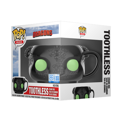 Toothless Ceramic Mug - US 3939
