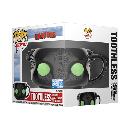Toothless Ceramic Mug - US 3939
