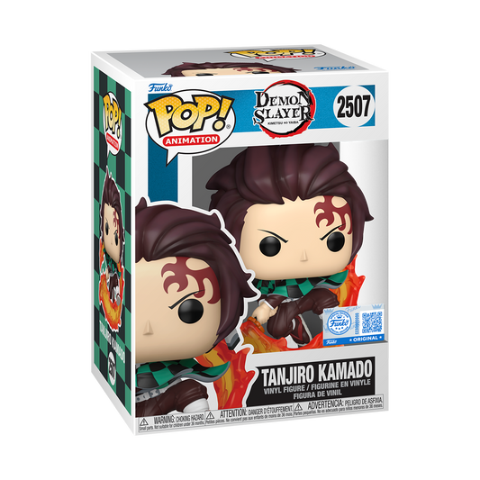 Pop! Tanjiro Kamado with Flaming Sword - US 4954
