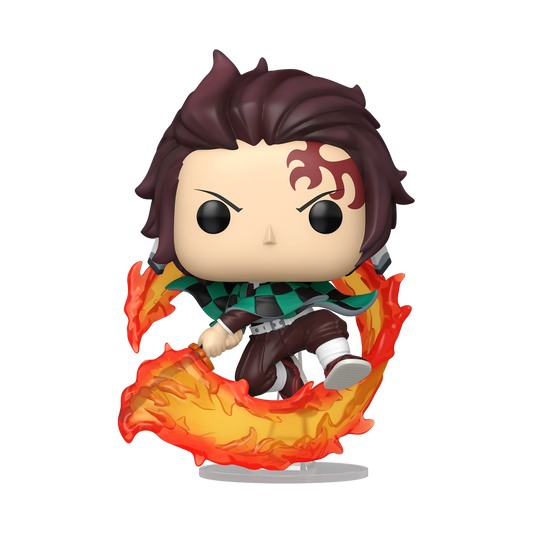 Pop! Tanjiro Kamado with Flaming Sword - US 4954