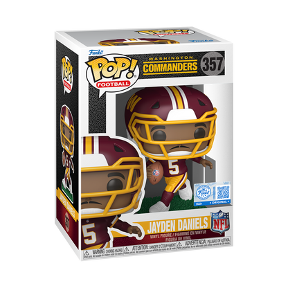 Pop! Jayden Daniels (Burgundy & Gold Jersey) - US 4081
