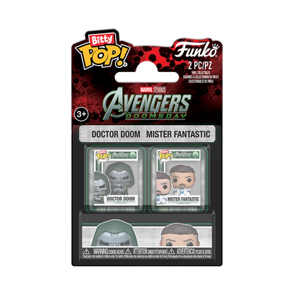 Bitty Pop! Doctor Doom & Mister Fantastic 2-Pack - US 7484