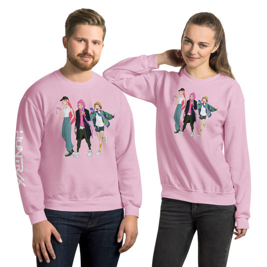 KPop Demon Hunters Off Duty HUNTR/X Sweatshirt - US 8322