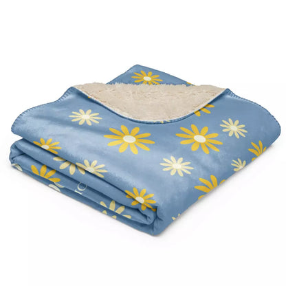 Gilmore Girls I Love You A Thousand Yellow Daisies Sherpa Blanket - US 3184