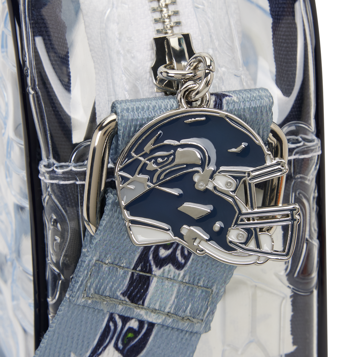 NFL Seattle Seahawks Clear Crossbody Stadium Bag - US 7671