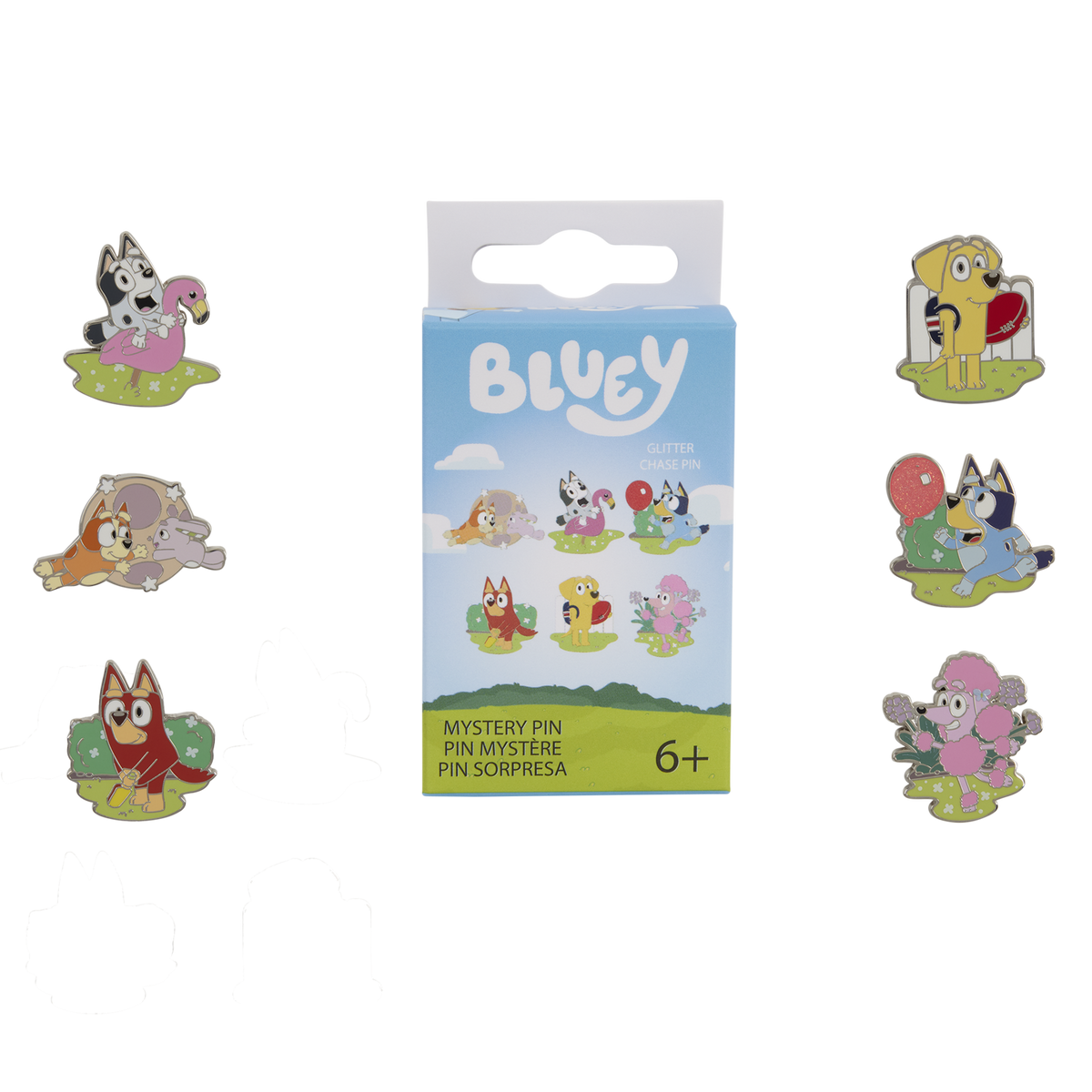Bluey and Friends Mystery Box Pin - US 8019