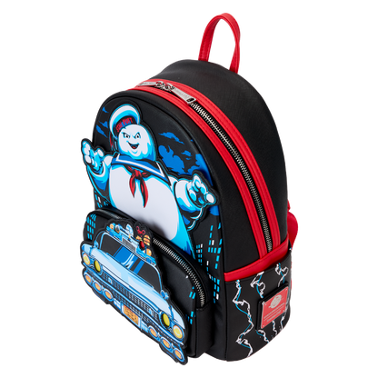 Ghostbusters Stay Puft Ecto-1 Light Up Mini Backpack - US 0697