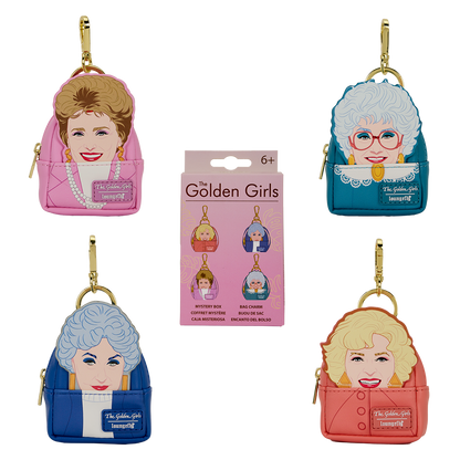 The Golden Girls Cosplay Mystery Mini Backpack Keychain Charm - US 5958