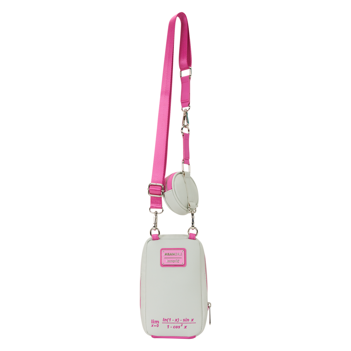 Mean Girls Calculator Cell Phone Crossbody Bag with Coin Bag - US 7707