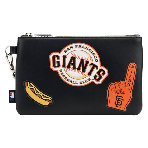MLB SF Giants Clear Tote Crossbody Stadium Bag with Pouch - US 8586