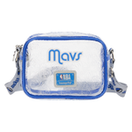 NBA Dallas Mavericks Clear Crossbody Stadium Bag - US 6434