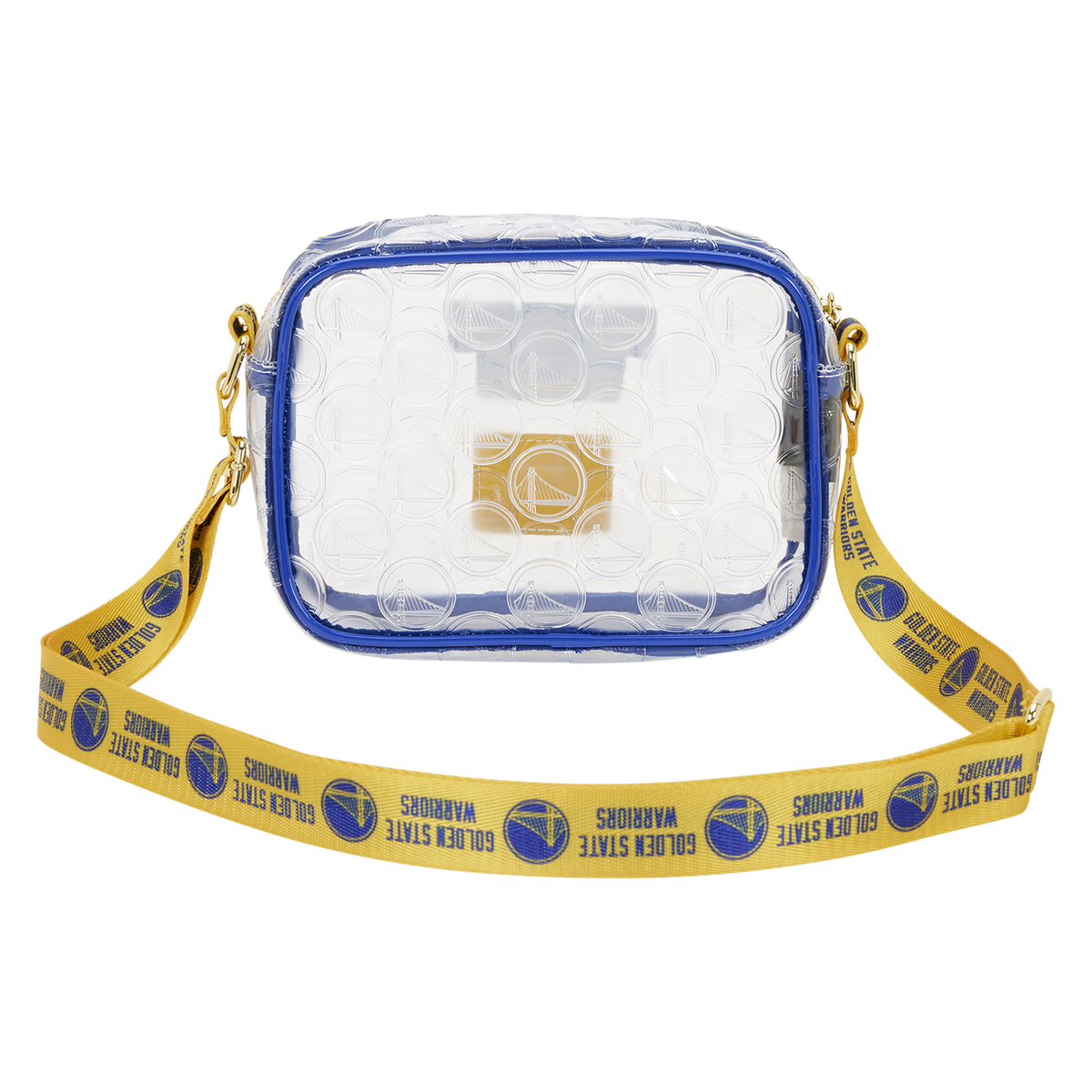 NBA Golden State Warriors Clear Crossbody Stadium Bag - US 2151